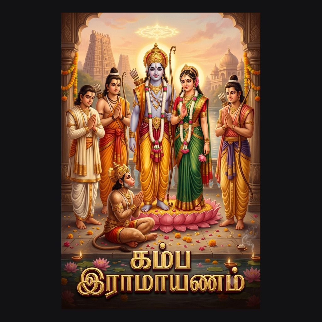 Kamba Ramayanam promotional art